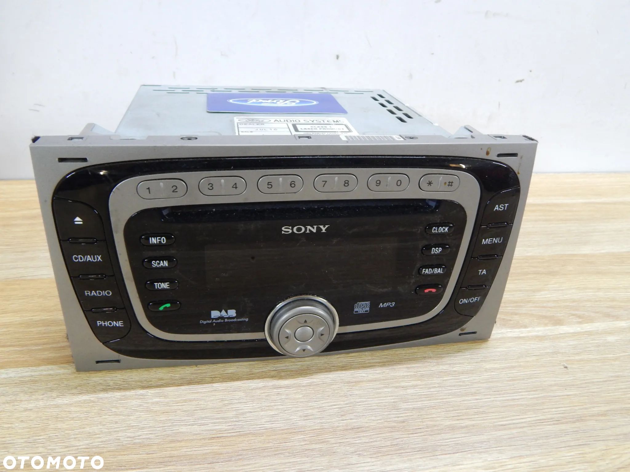 Radio fabryczne Ford KUGA Mk1 Focus C-max mondeo 08-13 Łuków części - 1
