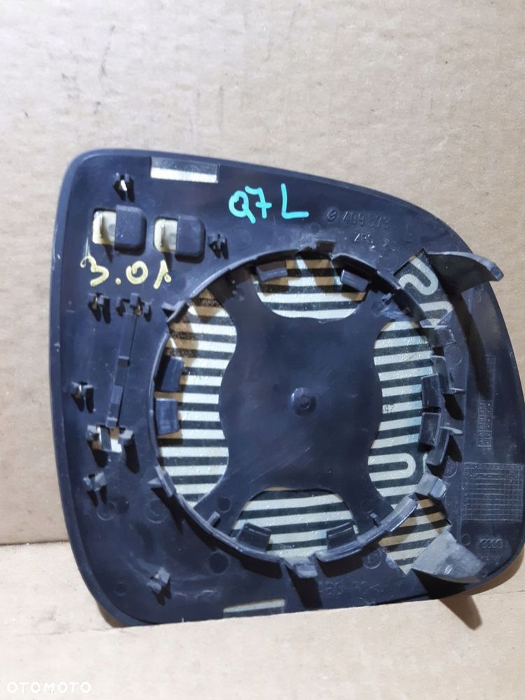 AUDI Q7 4L SZKŁO LUSTERKA WKŁAD LEWY GRZANY PRZED LIFT 05-09R - 5