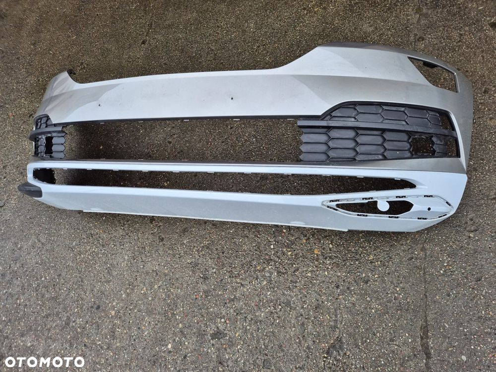 Skoda Karoq SportLine 17-zderzak przedni spoiler kratka dokładka 57A - 2