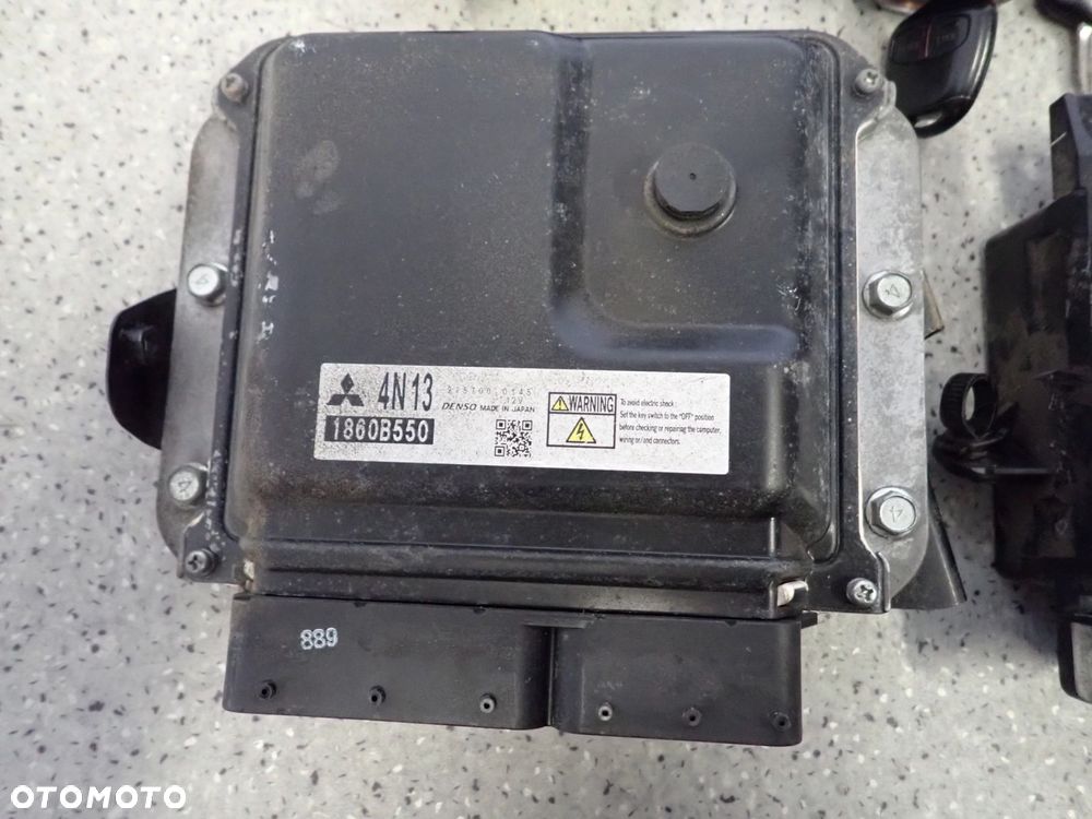 MITSUBISHI ASX 1.8 DID 10-16 ZESTAW STARTOWY KOMPUTER STACYJKA - 2