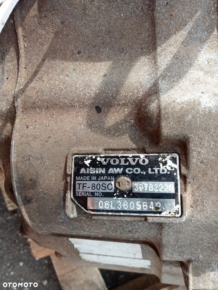 skrzynia biegów volvo xc90 2.4 d5 tf80sc 30783229 - 3