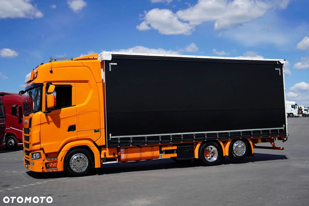 Scania / S 500 / ACC / E 6 / FIRANKA / 19 PALET / RETARDER / OŚ SKRĘTNA / PEŁNA OPCJA - 3