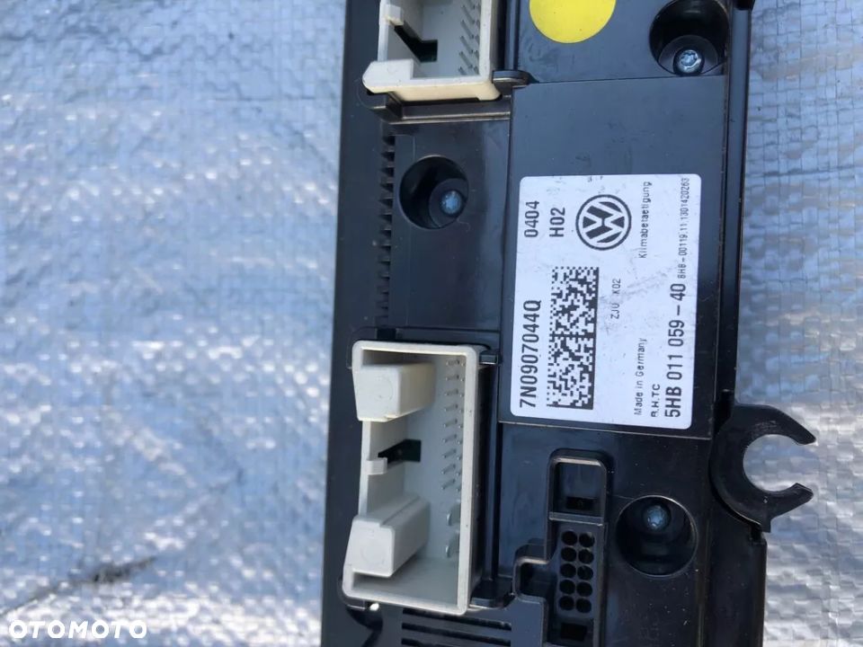 PANEL KLIMATYZACJI sharan 7n0907044q - 2