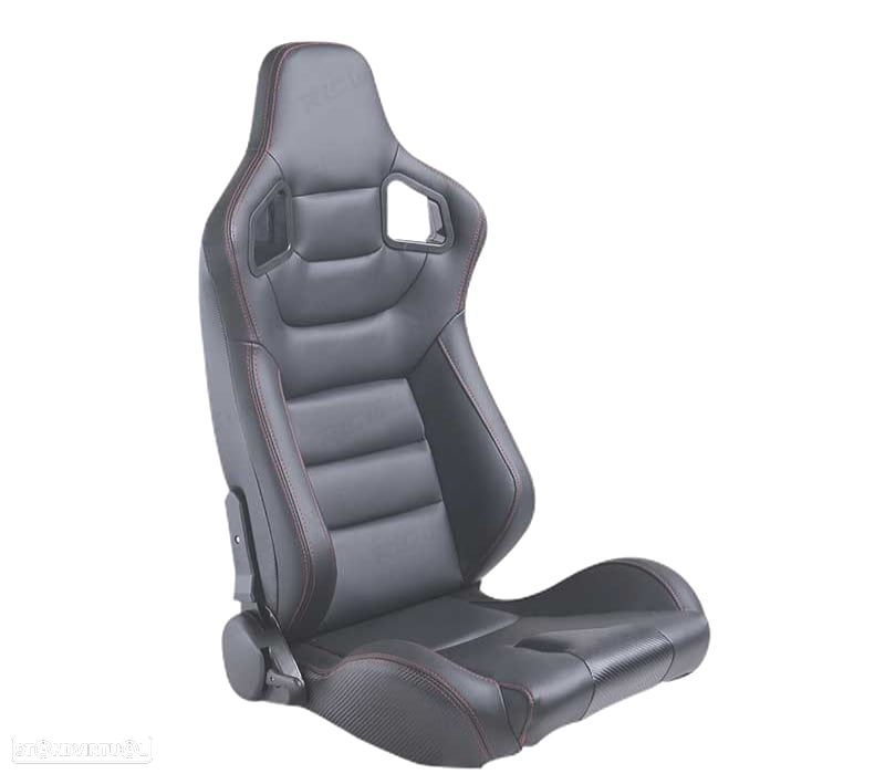 KIT BANCO SEMI BAQUET TIPO RS EM PELE PRETA - 7