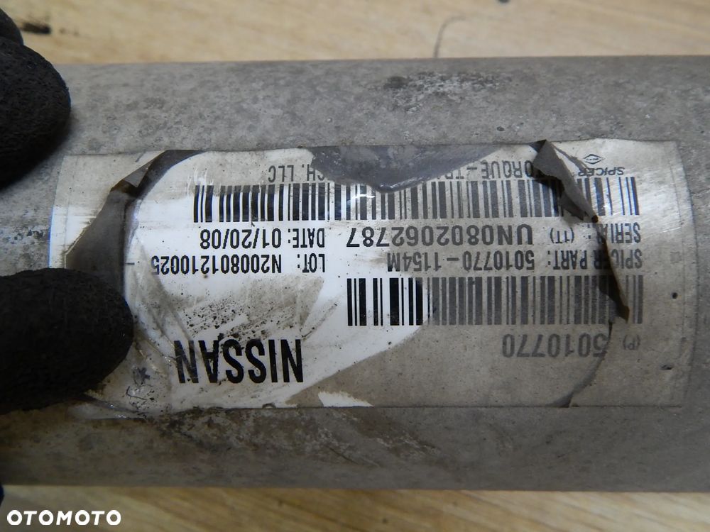 Wał napędowy tył Nissan Navara D40 Pathfinder R51 05-14 Łuków części - 4