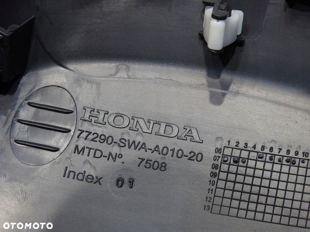 RAMKA OSŁONA KONSOLI ŚRODKOWEJ HONDA CR-V III 77290-SWA-A010-20 - 5