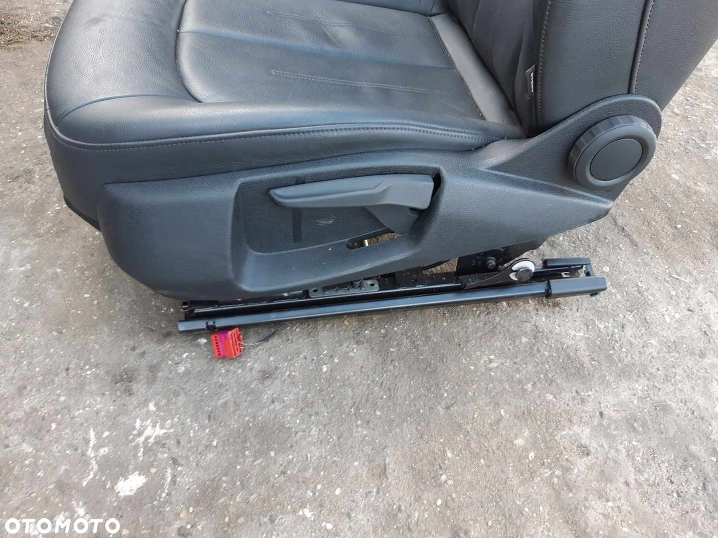 AUDI A6 C7 LIFT FOTEL KIEROWCY SKÓRA - 5