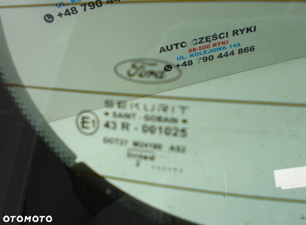 Ford Mondeo MK3 HB Klapa bagażnika szyba zamek - 6