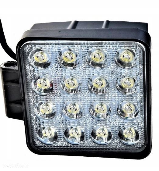 Lampa Cofania Halogen LED 16 Diod 48W SCANIA VOLVO - 1