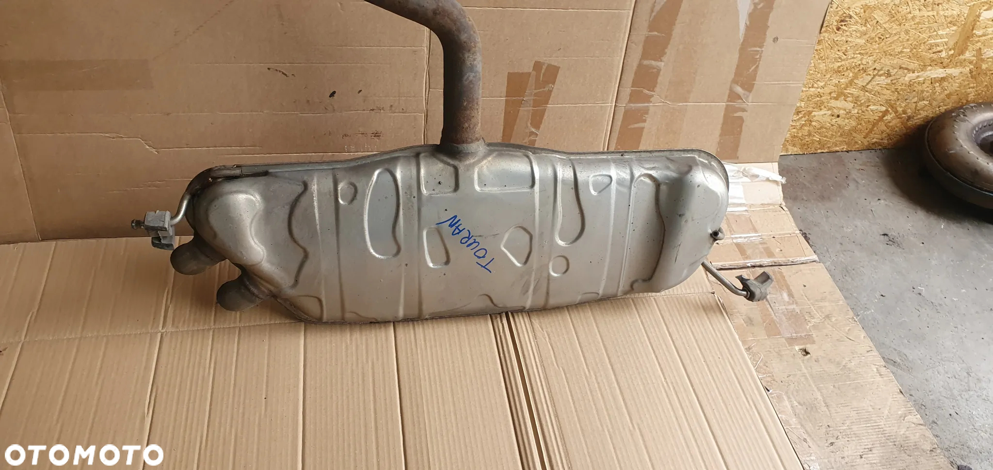 Tłumik końcowy wydech rura VW Touran 1.9 TDI 1K0253211C 1K0253611C - 3