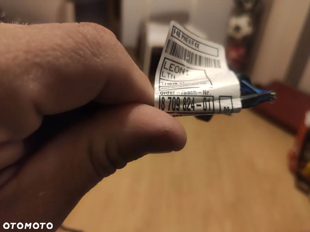 Instalacja PDC Przód Czujników Cofania BMW X1 F48 F49 8709824 NOWA ORG - 2