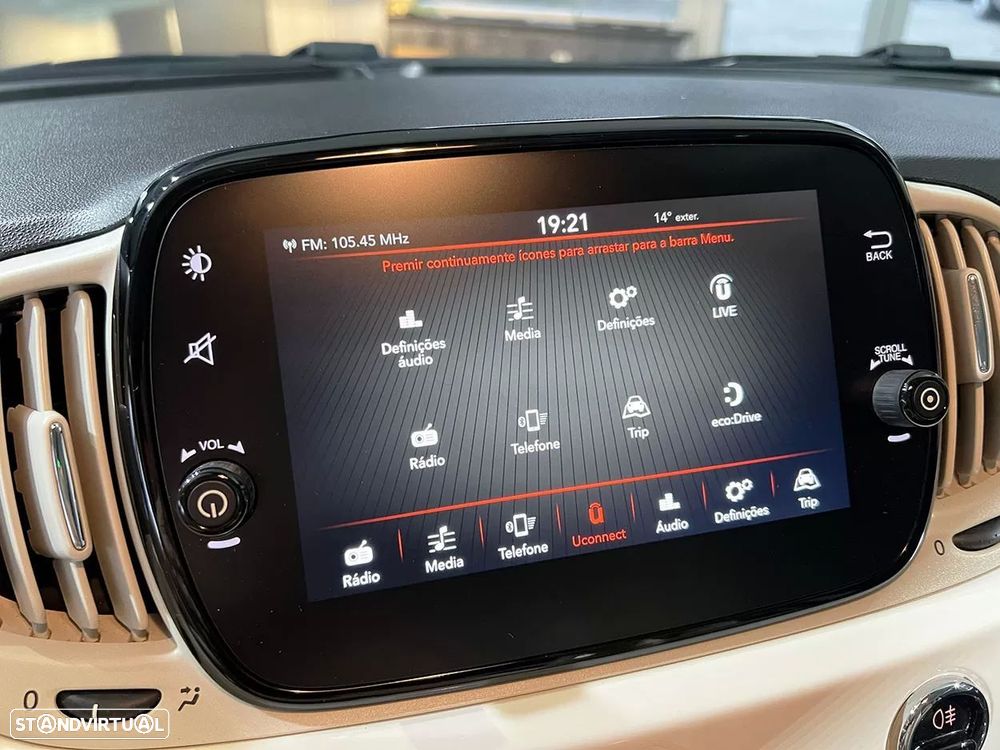 Fiat 500 1.2 Lounge S&S - 15