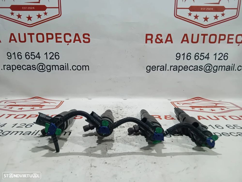 Conjunto de Injetores Bosch Motor 1.6 HDI 0445110566 027766 Original - 3