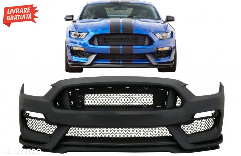 Bara Fata Ford Mustang Mk6 VI Sixth Generation (2015-2017) GT350 Look - 1