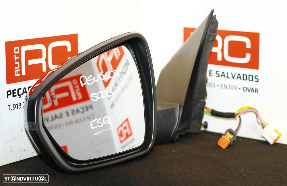 ESPELHO RETROVISOR ESQUERDO PEUGEOT 5008 - 2