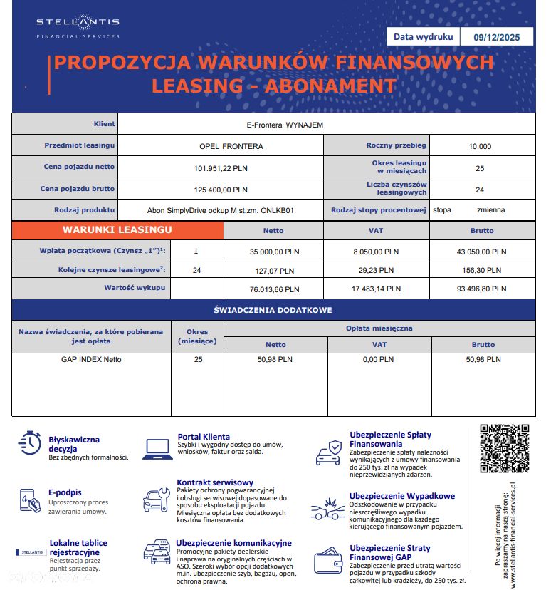 Opel Frontera 44kWh Edition - 10