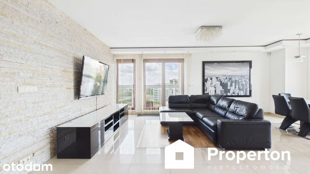 Apartament 115m2 i garaż Panorama Toru Służewiec