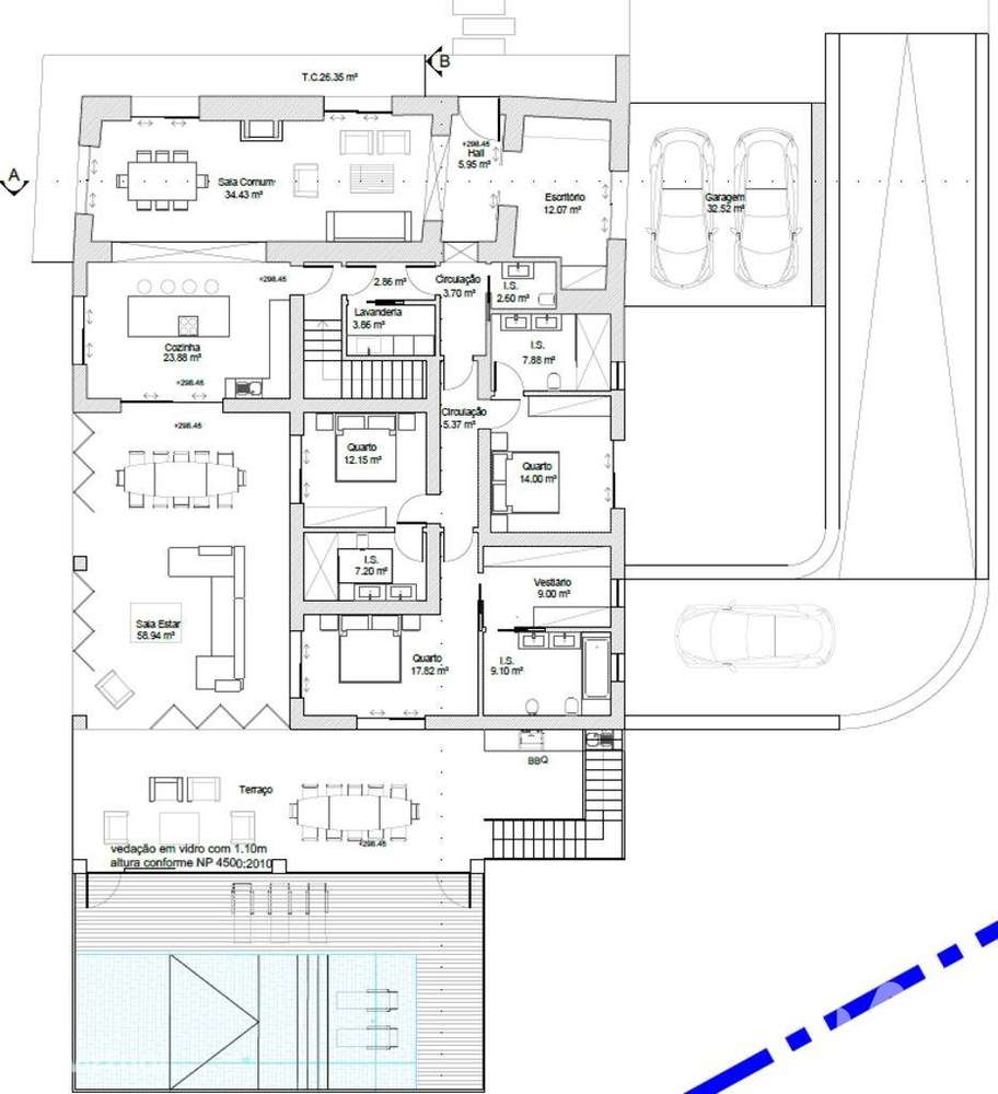 Terreno em Loulé (São Clemente) de 300,00 m2 - Grande imagem: 2/25