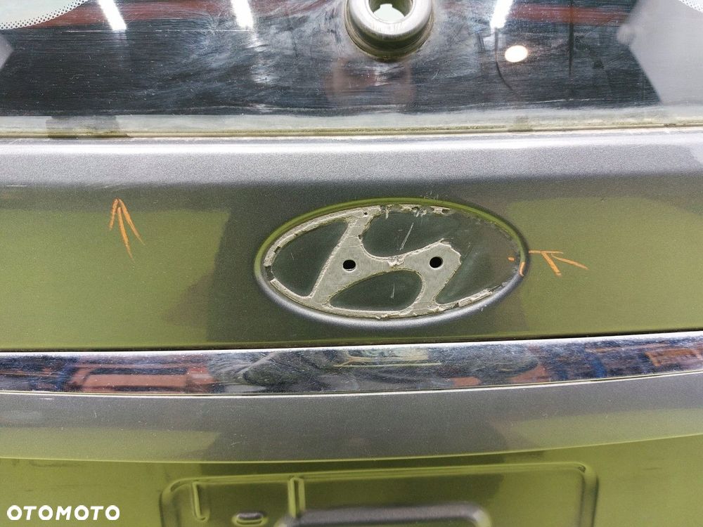 Klapa tył tylna BAGAŻNIKA HYUNDAI I30 CW I 2007-2012 GRAY/STEEL GRAY - 4