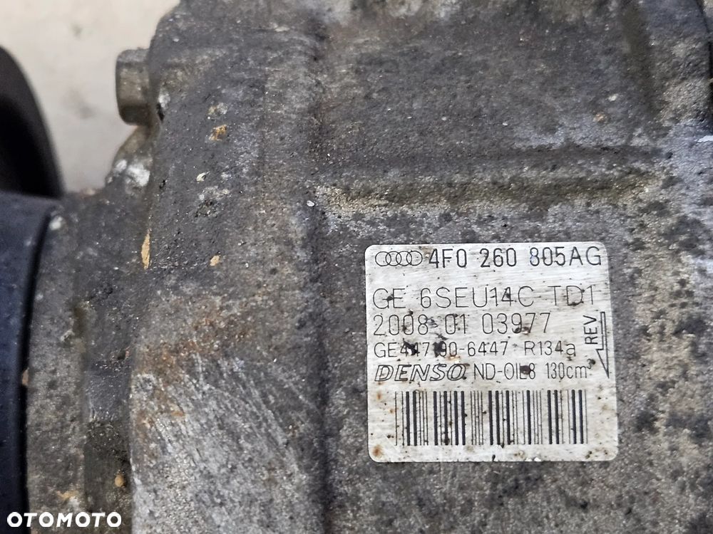 Audi A4 B7 A6 C6 2.7 3.0 TDI kompresor sprężarka klimatyzacji 4F0260805S 8E0260805BE - 4