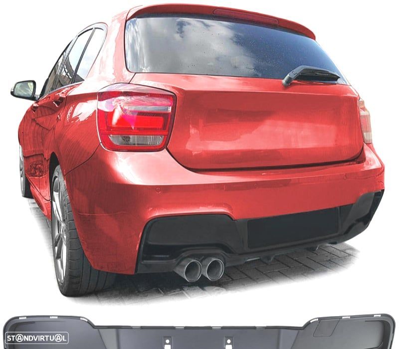 DIFUSOR BMW F20 F21 2011-2015 DUPLO LADO ESQUERDO LOOK M PERFORMANCE - 2
