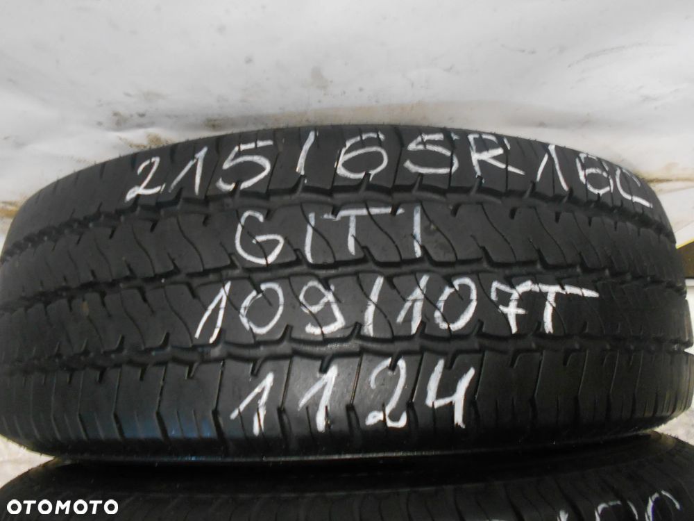 OPONY 215/65R16C GITI GITI VAN600B DOT 1124 10MM - 2