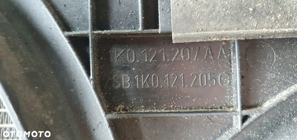 Pas przedni wzmocnienie chłodnica chłodnice wentylatory VW Passat B6 2.0 TDI 3C0121253R - 7