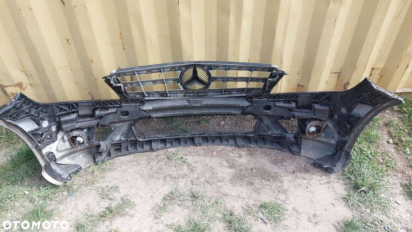 MERCEDES C-KLASA W204 AMG 07-10 ZDERZAK PRZÓD PRZEDNI A2048853725 - 13