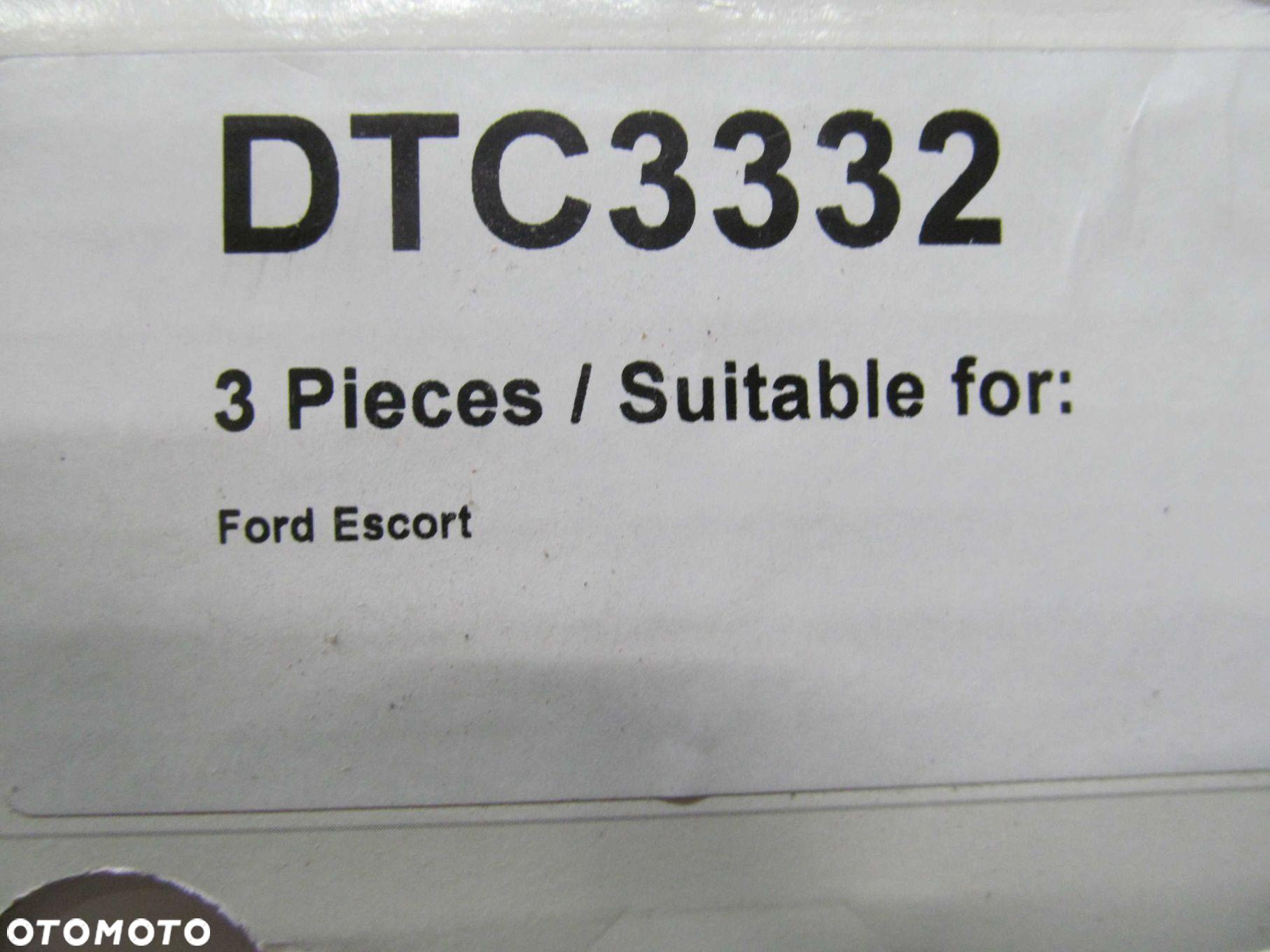 FORD ESCORT 95- 1.6 1.8 16V SPRZEGLO TARCZA DOCISK DTC3332 - 4