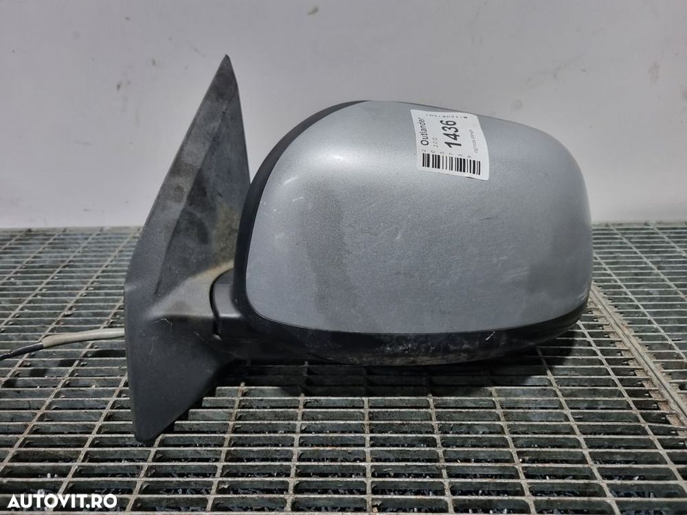 Oglinda stanga Mitsubishi Outlander 2009 - 2012 4 Usi COOL SILVER A31 (1436) Fără ... - 1