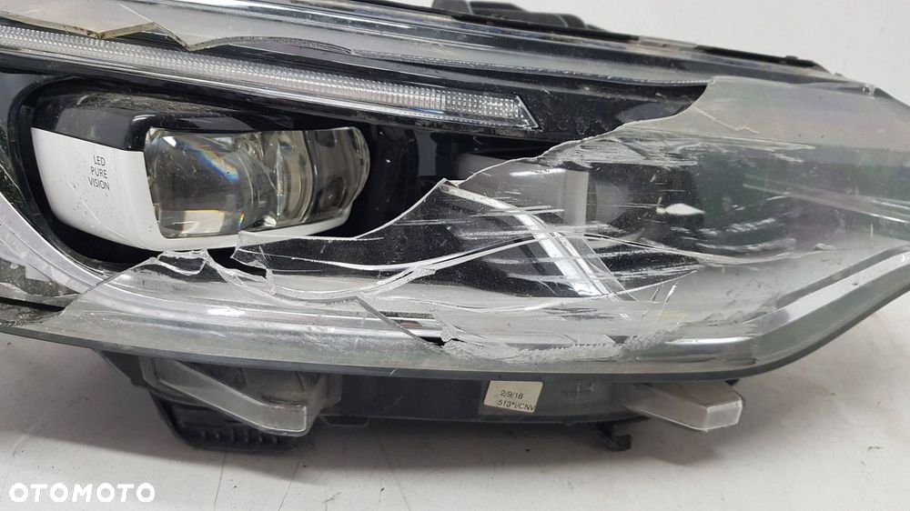 renault talisman 16- lampa prawy przód eu - 2