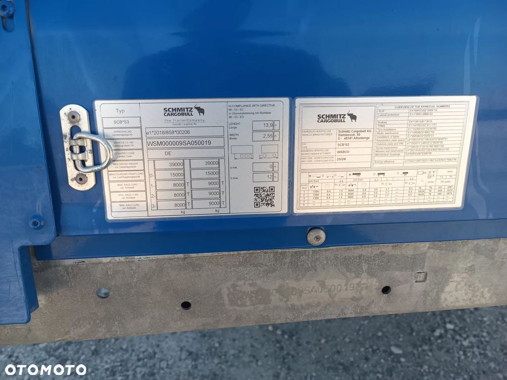 Schmitz Cargobull standard 69000 netto - 3