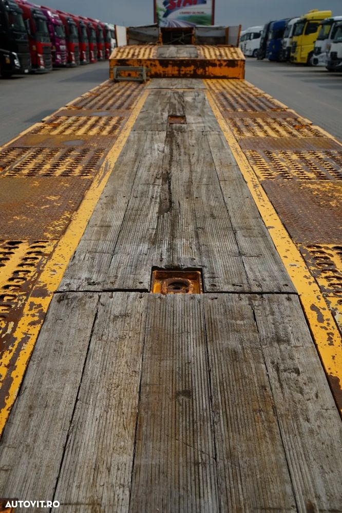 Castera REMORCA AUTO AMC CASTERA / ÎNCĂRCĂTOR JOS / 13,1 M / GAMĂ HIDRAULICĂ / AXĂ DE DIRECȚIE / TROLIU - 17