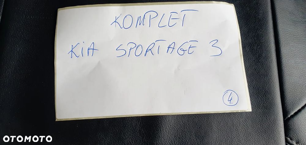 Fotele kanapa boczki podłokietnik komplet półskóra Kia Sportage III - 15