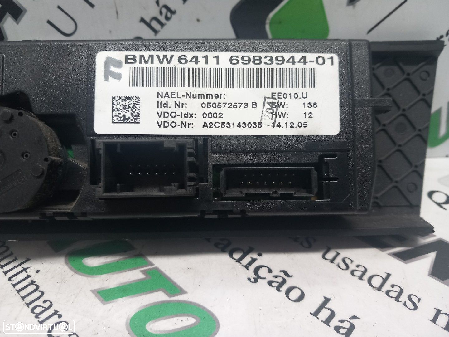 Comando / Botão De Sofagem / Climatronic Bmw 3 Touring (E91) - 3