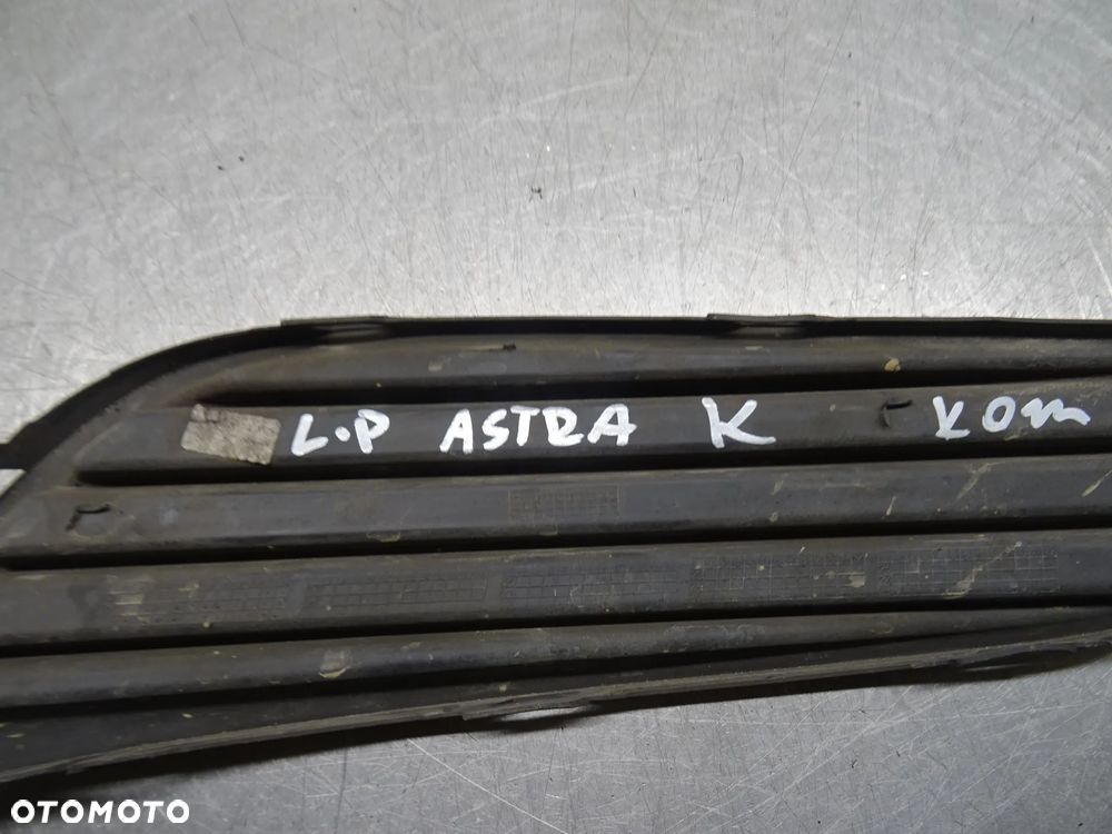 OPEL ASTRA K KOMBI 1.6CDTI KRATKA ZDERZAKA LEWY PRZÓD PRZEDNI 13448412 - 2