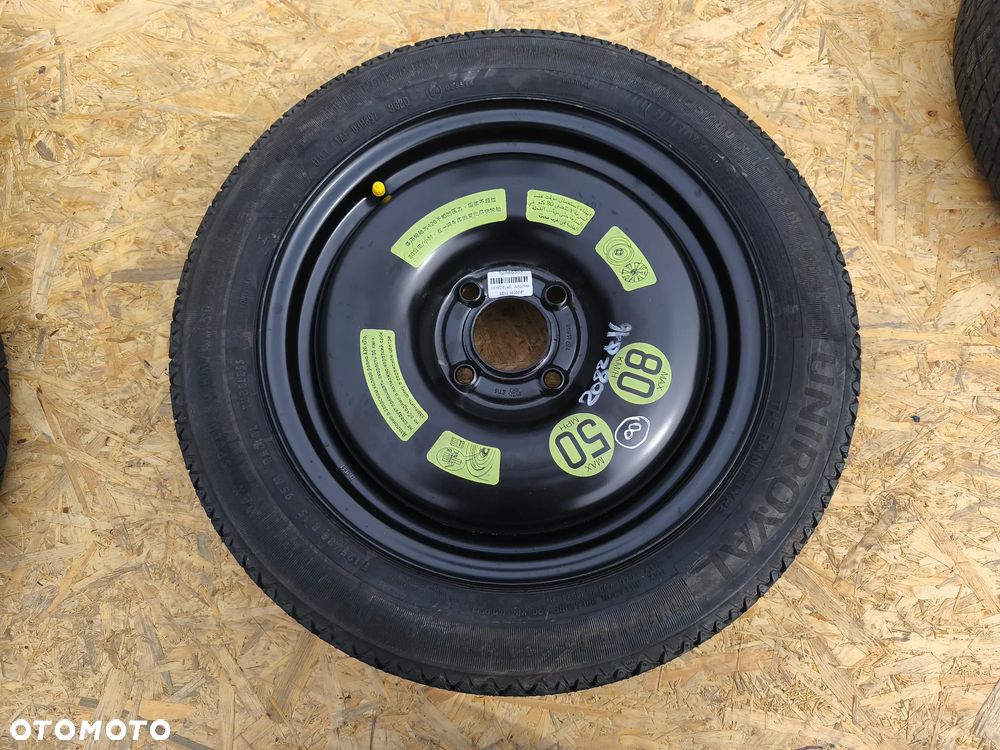 KOŁO DOJAZDOWE ZAPASOWE PEUGEOT 208 II CITROEN 16 CALI 4X108 - 1