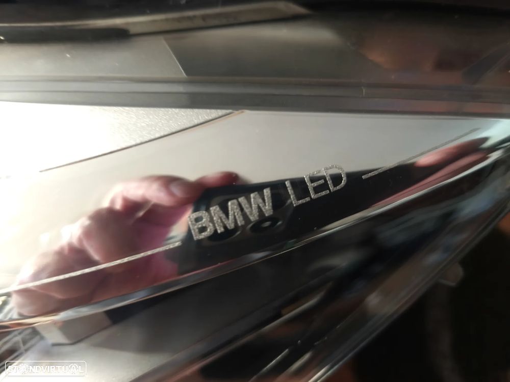 Farol esquerdo full Led black line BMW F30 F31 lci - 5