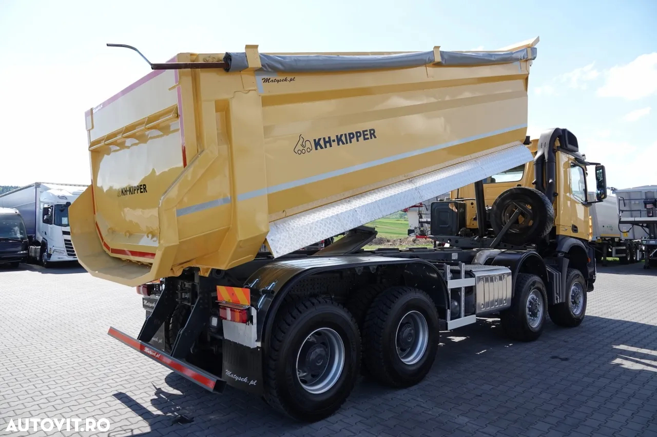 Mercedes-Benz AROCS 4145 / 8x8 / TIPPER SPATE / KH KIPPER / EURO 6 - 3