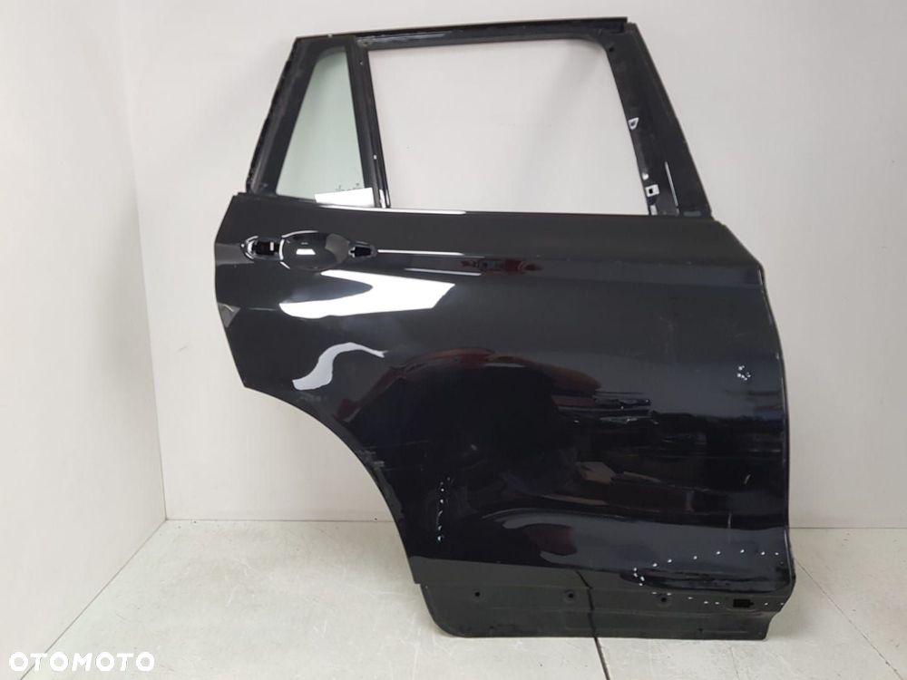 BMW X3 F25 10-17 DRZWI PRAWE TYLNE PRAWY TYŁ CZARNE SZYBA - 3