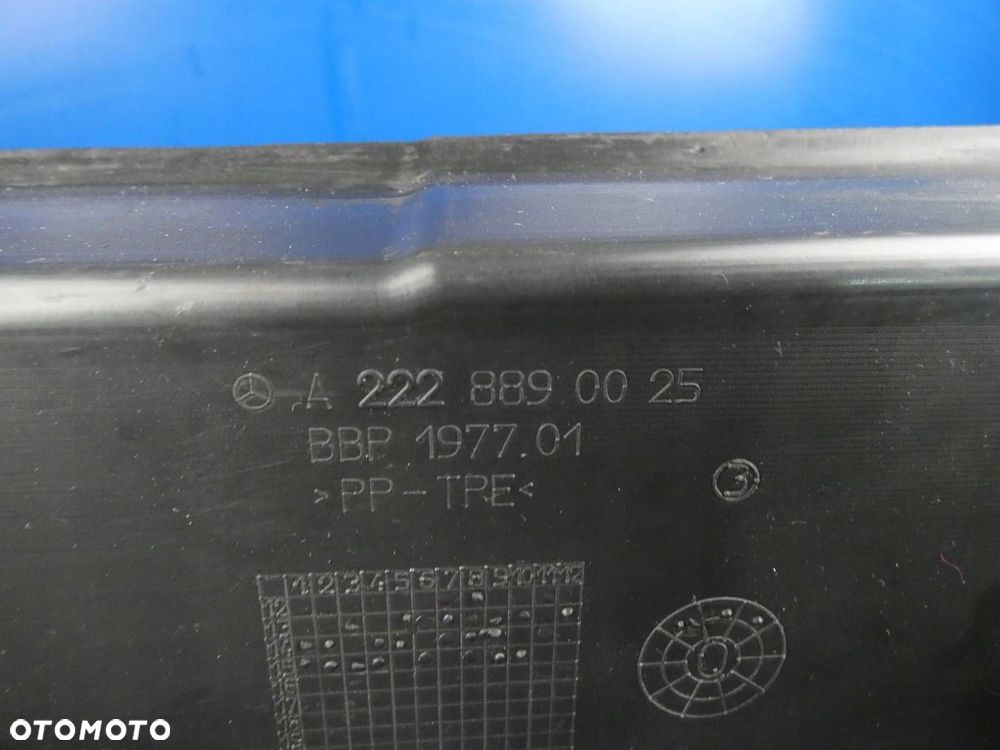 MERCEDES S KLASA W222 OSŁONA LISTWA WYGŁUSZENIE BŁOTNIKA LEWY PRZÓD - 3