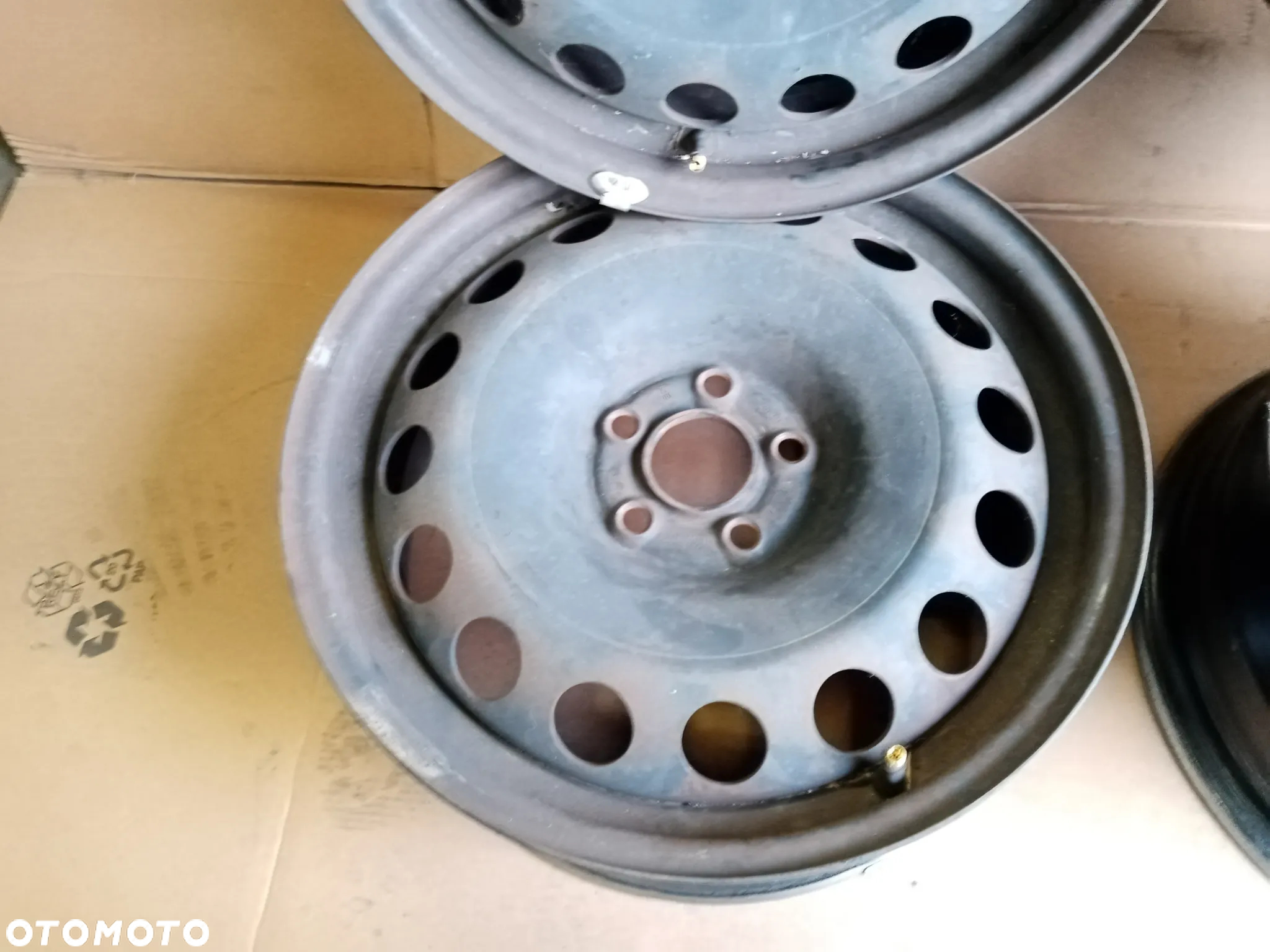 Felgi stalowe Volkswagen R16 16 5x100 ET42 6,5j 1J0601027L - 5