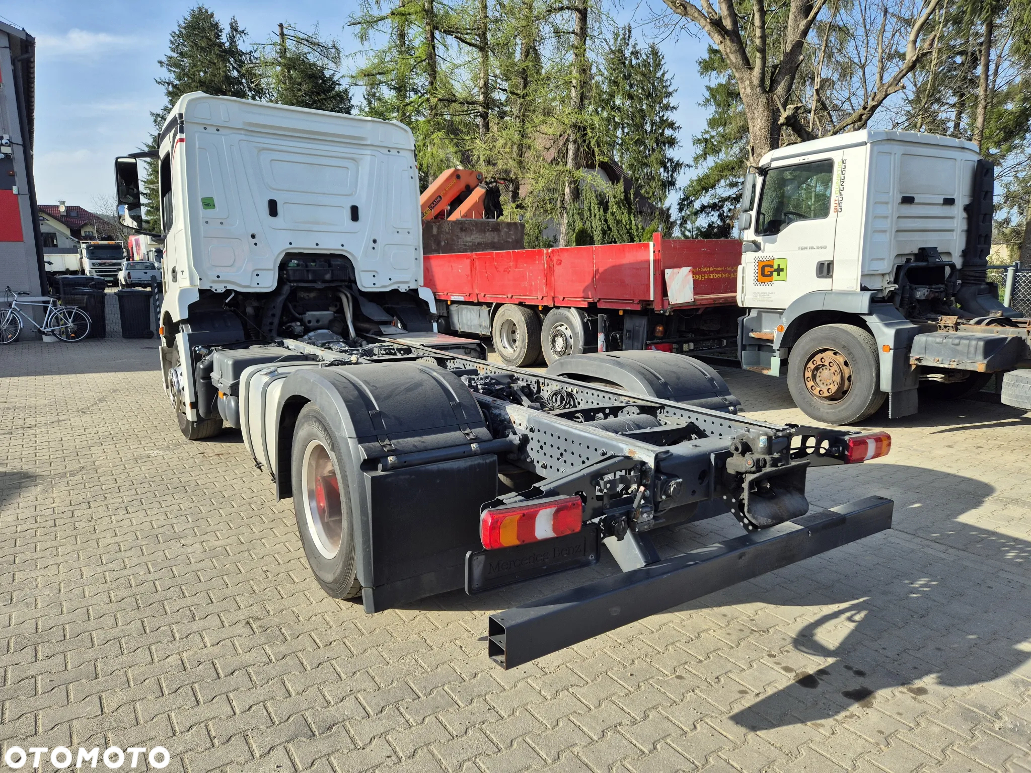 Mercedes-Benz Antos 1843 Euro 6/ Rama do zabudowy 4x2 / Niski/ Dzienny/  Beczka/ Beczkowóz/ Asenizacyjny/ Cysterna/ Wuko/ Hakowiec/ HDS/ Wywrotka/ Specjalny/ Sprowadzony z Niemiec ! - 7