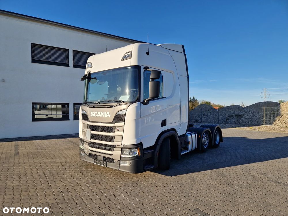 Scania R410/ 2019r/ 6x2 PUSCHER/ ZAWIESZENIE FULL PODUSZKA/ KLIMA POSTOJOWA/ SERWIS NIEMCY - 1