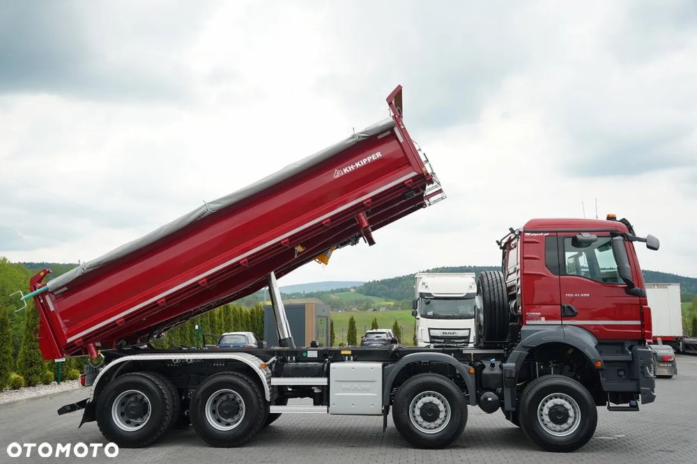MAN TGS 41.480 / 8X8 / WYMIEŃ SWÓJ STARY NA NOWY / WYWROTKA 3 STRONNA / BORDMATIC / KH KIPPER / AUTOMAT / FABRYCZNIE NOWA - 2026 R / DOSTĘPNY OD RĘKI - 7