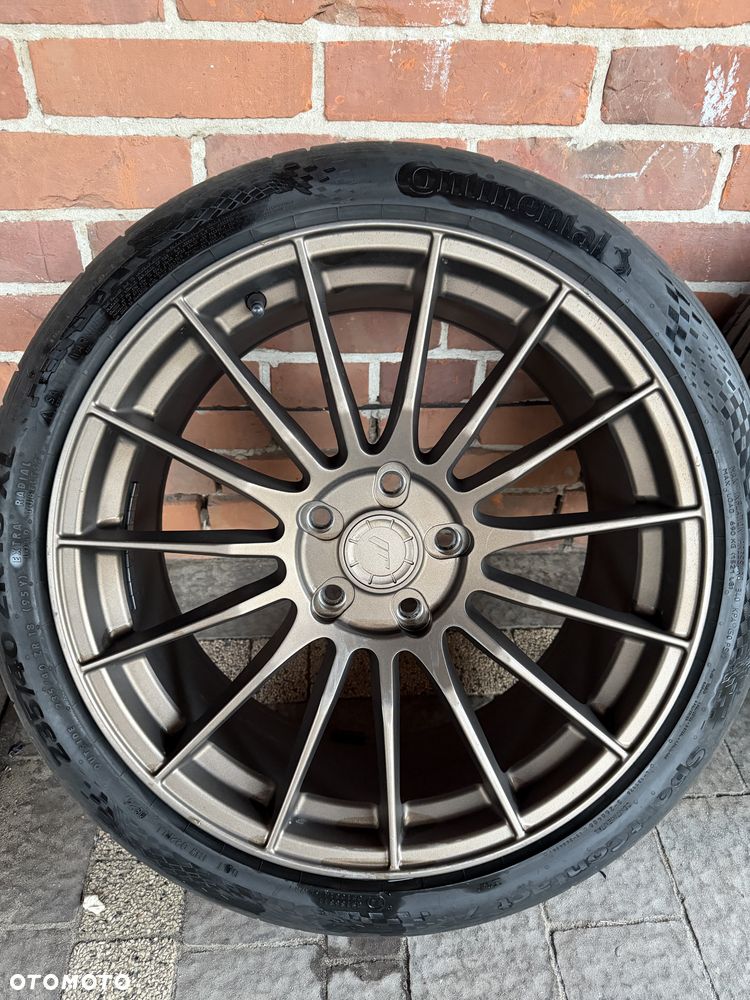 Zestaw kół letnich 18" 5x112 – Japan Racing SL05 Matt Bronze + Continental SC7 - 2