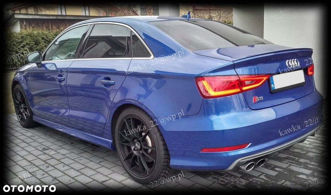 AUDI A3 S3 8V SEDAN S-LINE SPOILER LOTKA PODKŁAD!! - 13