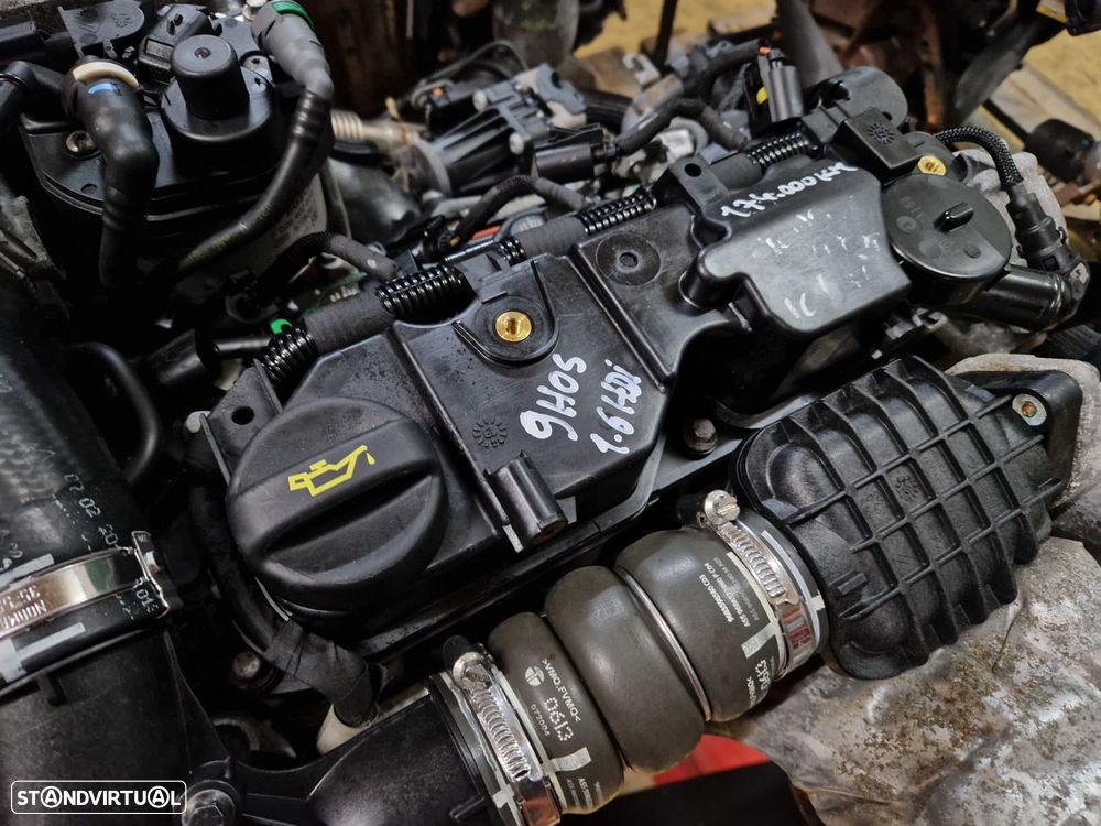 Motor usado 9H05 PEUGEOT 5008 II 1.6 BLUE HDI 115CV 508 308 3008 112CV 2013 SIEMENS - 6