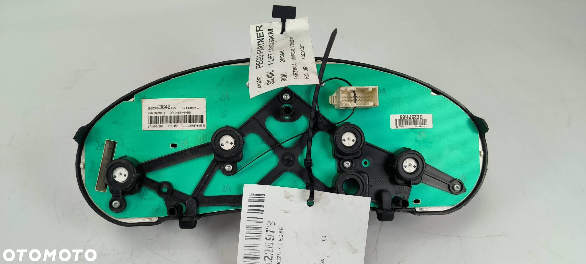 LICZNIK ZEGAR PEUGEOT PARTNER I LIFT 9659364280 - 4