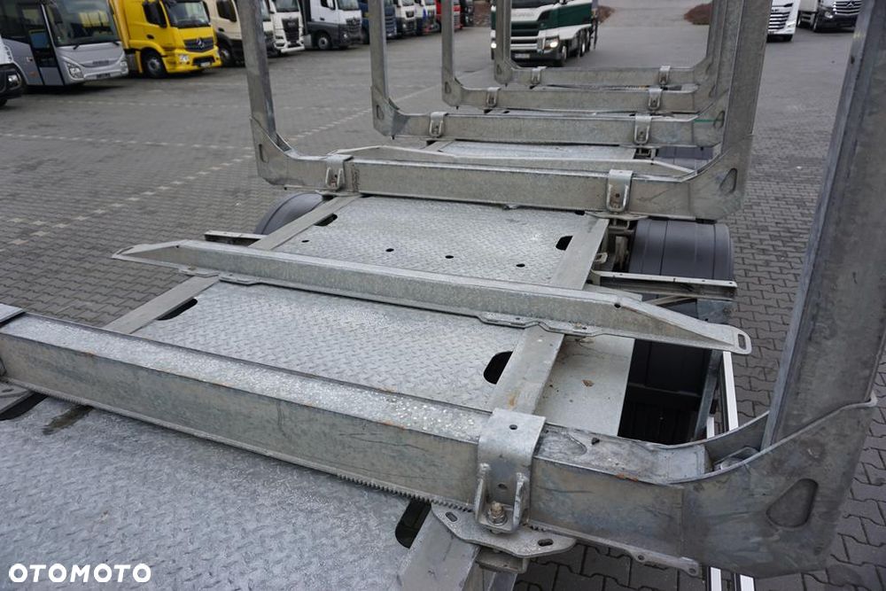 Zaslaw / KŁONICOWA / DO DREWNA / WAGA 6 400 KG / OŚ PODNOSZONA - 26